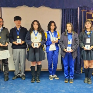 Alumnos/as del Colegio Santa María Eufrasia ganaron el 3° lugar en Competition Vocabulary Game